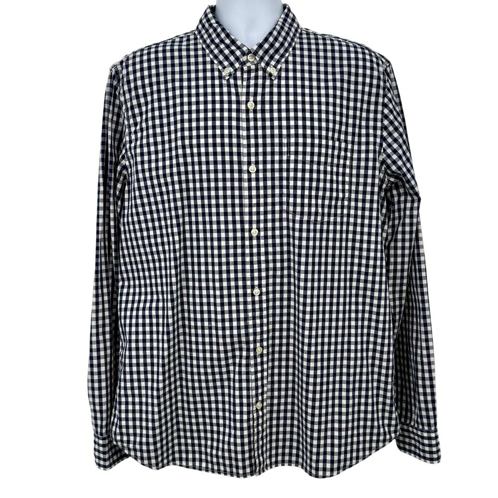 Gap Men's Checkered Button Down, XL, NWT